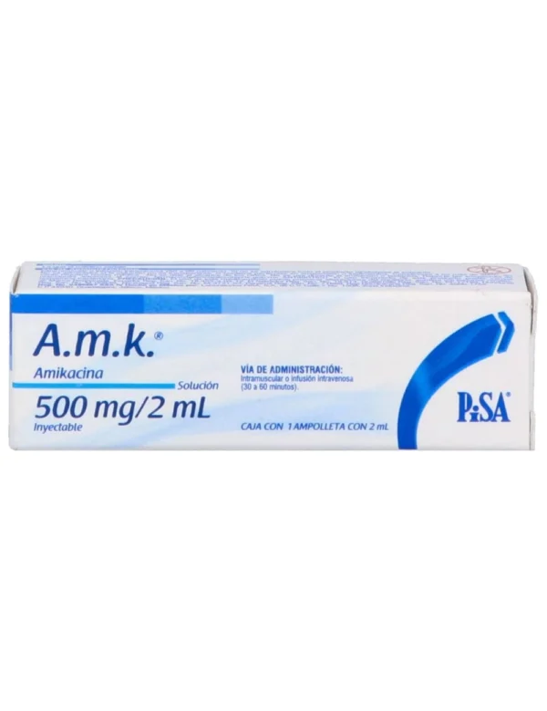 AMK  SOL INY 500MG 2ML C/U