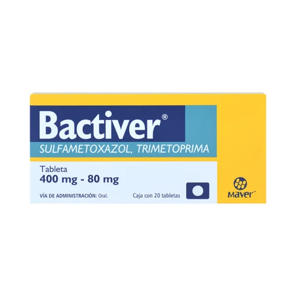 BACTIVER TABS 80MG 400MG C/20