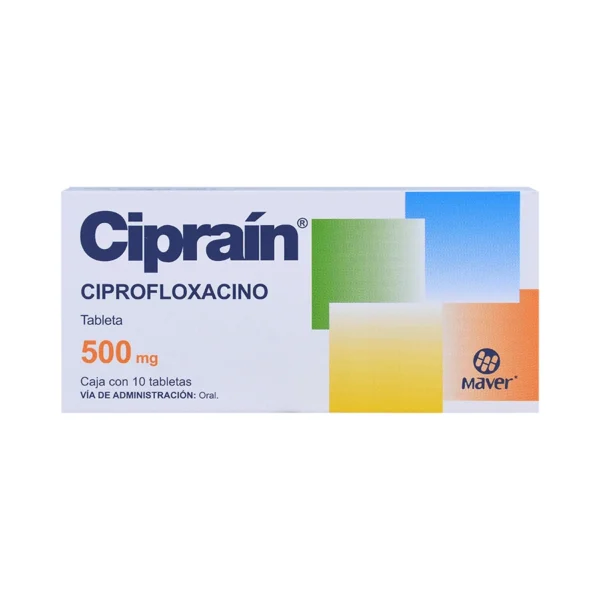 CIPRAIN  TAB 500MG  C/10