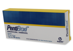 PENTIBROXIL CAP 500MG 30MG C/16