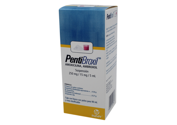 PENTIBROXIL SUSP 250MG 15MG 5ML C/90ml