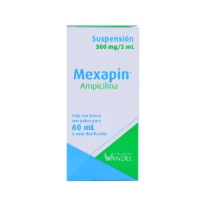 MEXAPIN SUSP 500MG 5ML C/60ML
