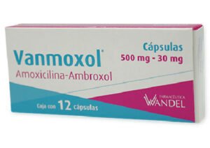 VANMOXOL CAP 500MG 30MG C/12