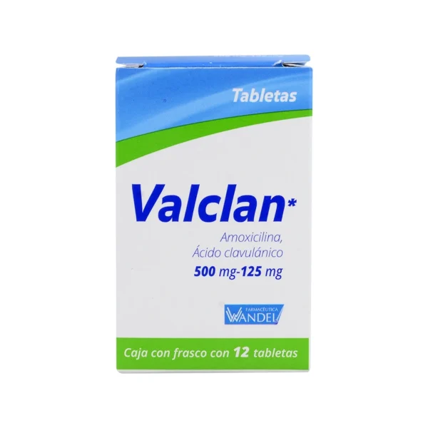 VALCLAN TAB 500MG 125MG C/12