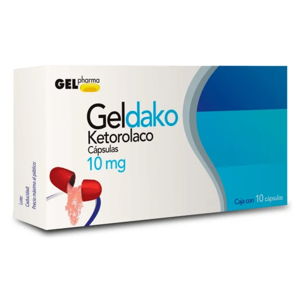 GELDAKO CAP 10MG C/10