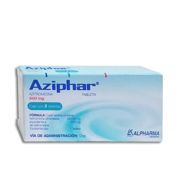 AZIPHAR TAB 500MG C/3