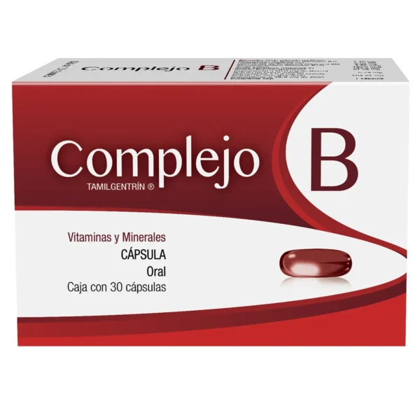 COMPLEJO B CAPS 2.40MG 2.70MG  C/30