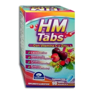 HM TABS  TABLETAS MASTICABLES C/90