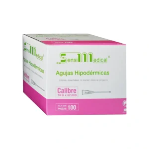 AGUJA HIP SENSIMEDICAL ROSA18X32 C/100