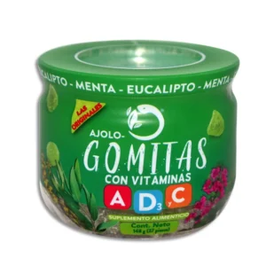 AJOLO-GOMITAS 0.6MG 0.24MG C/148G