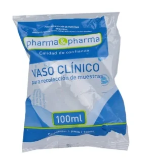 VASO CLINICO RECOLECTOR C/100ML