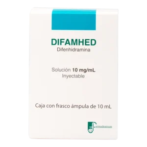 DIFAMHED  SOL INY 10MG 10ML  C/1AMP