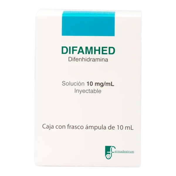 DIFAMHED  SOL INY 10MG 10ML  C/1AMP