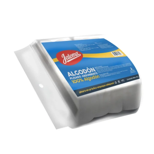 ALGODÓN PLISADO ABSORBENTE (JALOMA) 25G