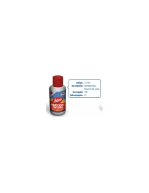 MERTODOL ROJO SOLUCION ANTISEPTICA 133G C/40ML