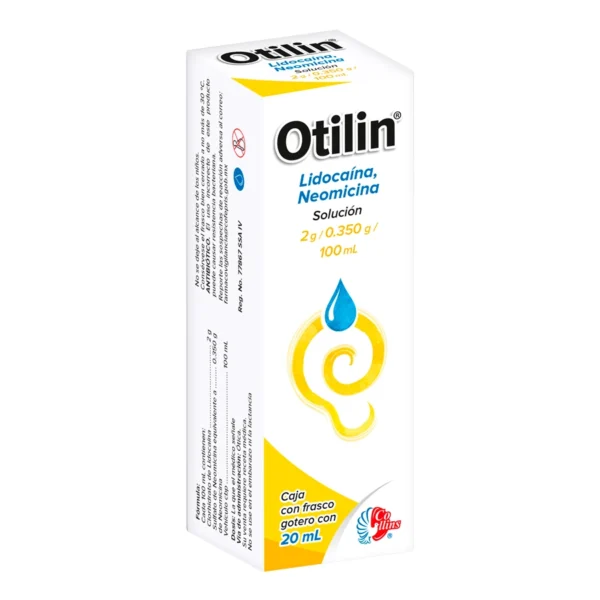 OTILIN SOL OTICO 350MG 2G C/20ML