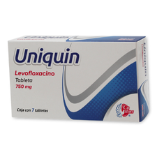 UNIQUIN TAB 750MG C/7