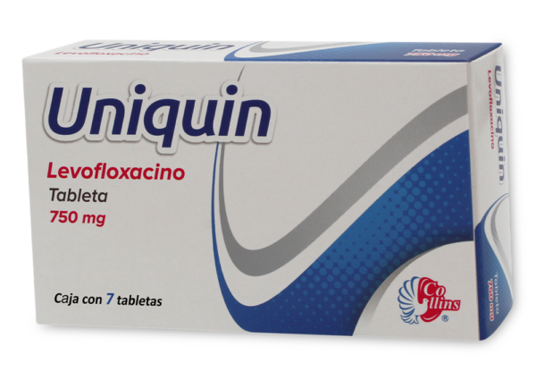 UNIQUIN TAB 750MG C/7