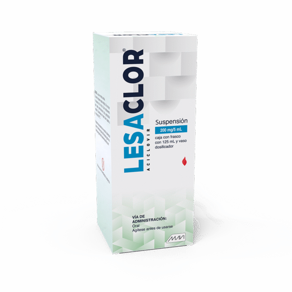 LESACLOR SUSP 200MG C/125ML