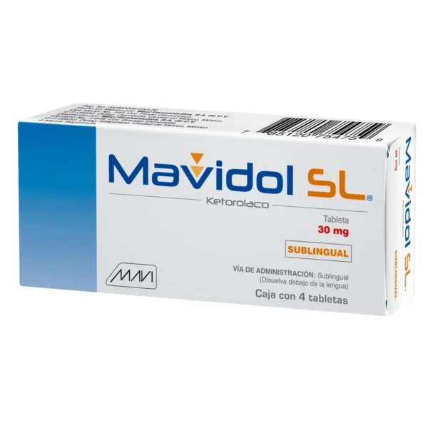 MAVIDOL SL TAB 30MG C/4