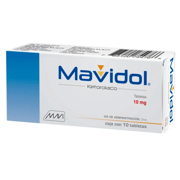 MAVIDOL (KETOROLACO 10MG) 10TABS