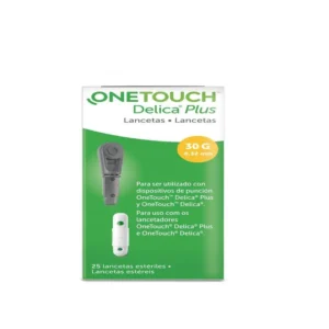 ONE TOUCH DELICA PLUS C/25 LANCETAS